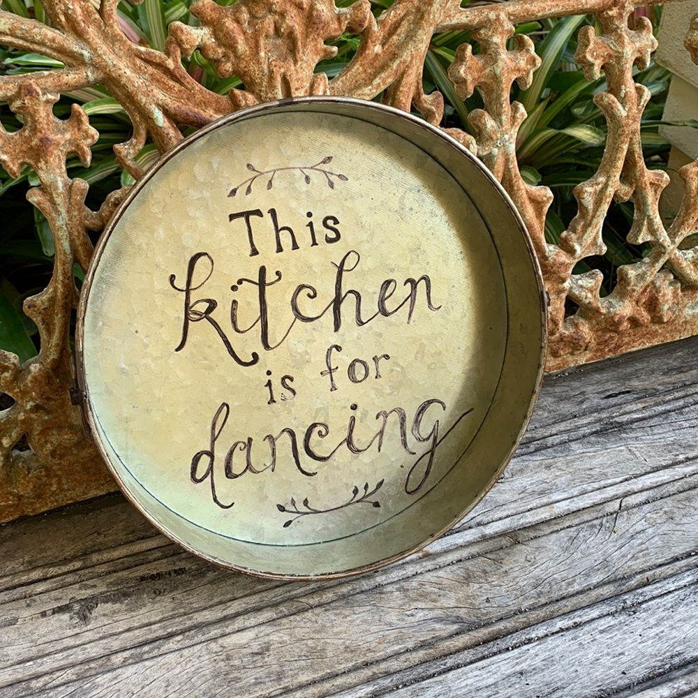 This Kitchen is for Dancing Serving Tray / Decoration